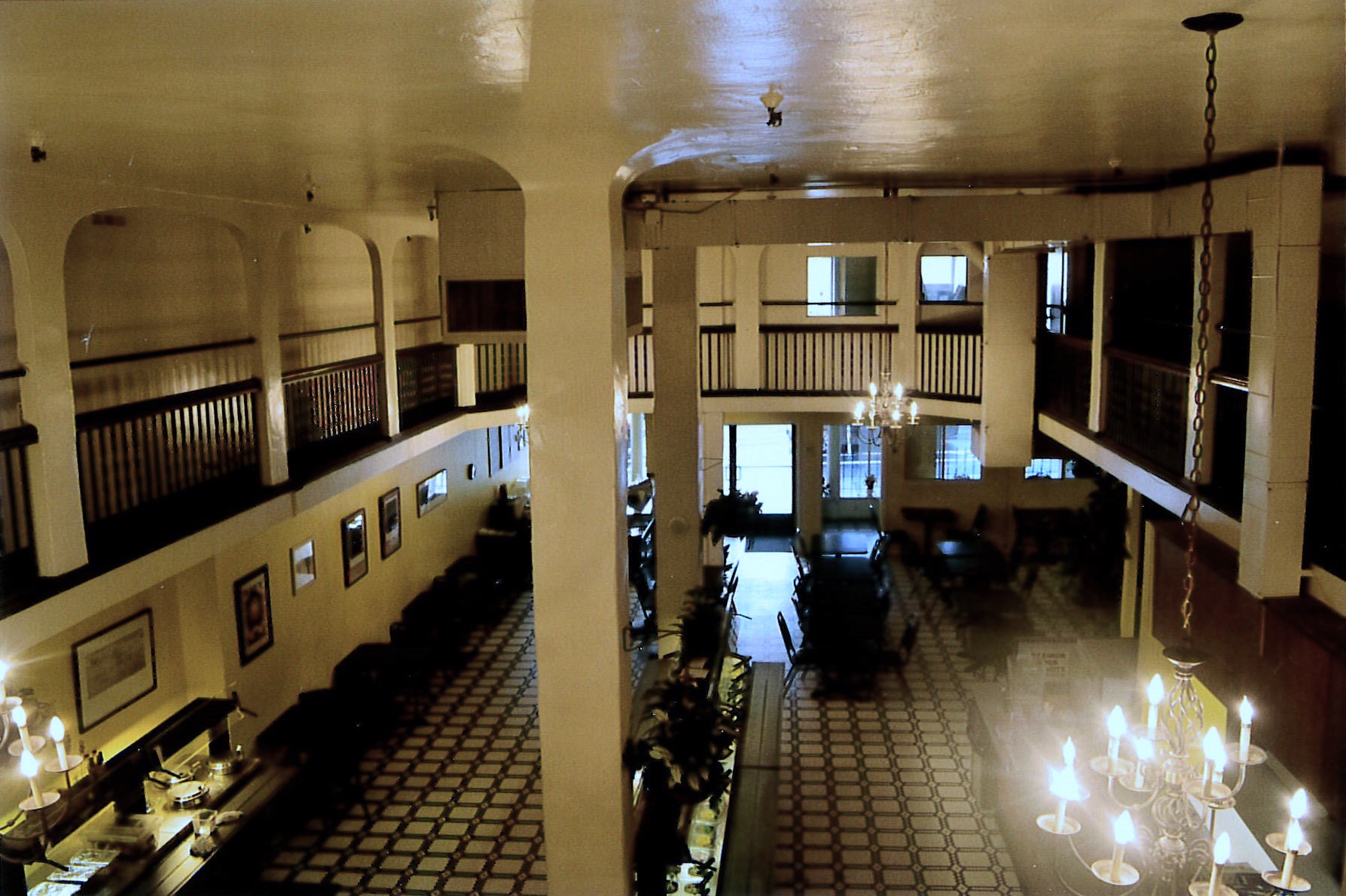 Hotel lobby